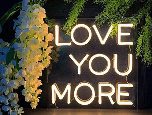 neon signs for wedding